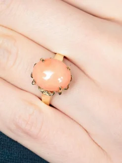 Bague Corail Peau d'Ange