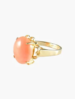 Bague Corail Peau d'Ange