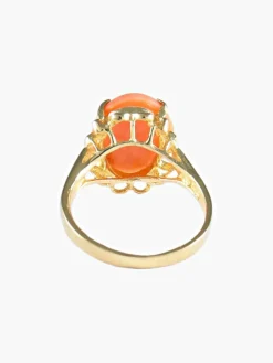 Bague Corail Peau d'Ange
