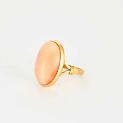 Bague corail peau d'ange