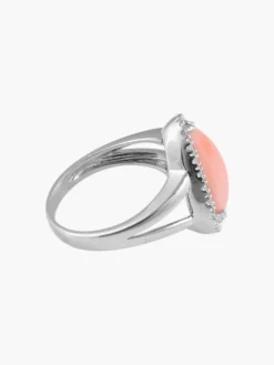 Bague Corail Peau d'Ange