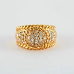 Bague Corde Diamant