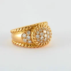 Bague Corde Diamant