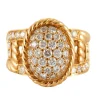 Bague Corde Diamants