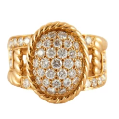 Bague Corde Diamants