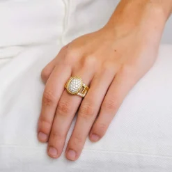 Bague Corde Diamants