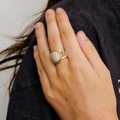 Bague Corde Diamants