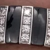 Bague Céramique et Diamants