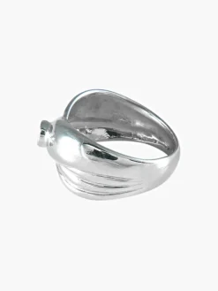 Bague Croisée Or blanc Diamants