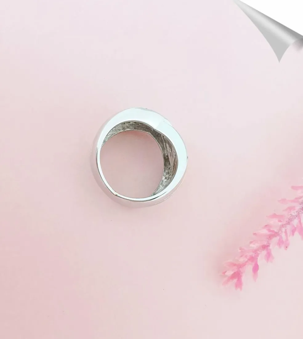 Bague Croisée Saphirs Diamants