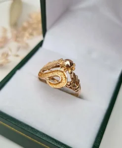 Bague Décor végétal