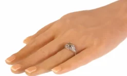 Bague de fiançailles Art Déco