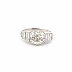 Bague de fiançailles diamant 2,03cts K/SI2