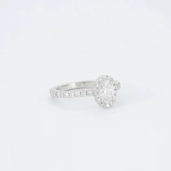 Bague de fiançailles diamants