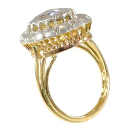 bague de fiançailles diamant taille rose