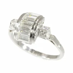 Bague de fiançailles en diamant