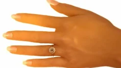 Bague de fiançailles en diamant