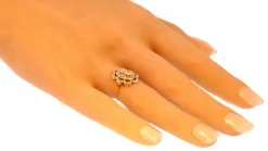 Bague de fiançailles en diamant