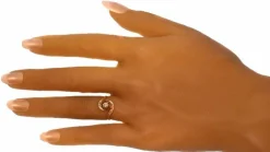 Bague de fiançailles en diamant