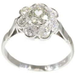 Bague de fiançailles en diamant
