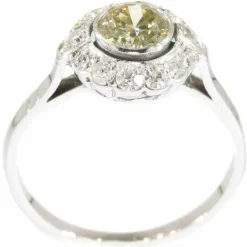Bague de fiançailles en diamant