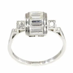Bague de fiançailles en diamant