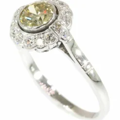 Bague de fiançailles en diamant