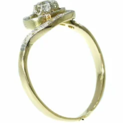 Bague de fiançailles en diamant