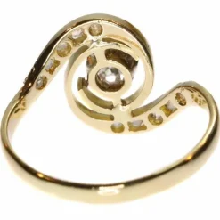 Bague de fiançailles en diamant