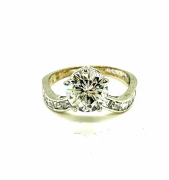 Bague de fiançailles étincelante avec - diamant ct. 1,73