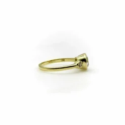 Bague de fiançailles trilogie en or et diamants