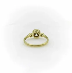 Bague de fiançailles trilogie en or et diamants