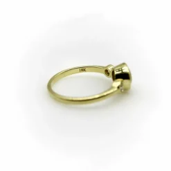 Bague de fiançailles trilogie en or et diamants