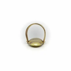 Bague de galets mokume en or Carrie Adell vintage
