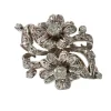 BAGUE DE STYLE RÉTRO EN OR 18 KT DE LA PÉRIODE 1940-1945 AVEC DIAMANTS