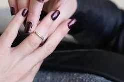 Bague Demi alliance Or blanc Diamant