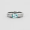 BAGUE DEMI JONC TOPAZE