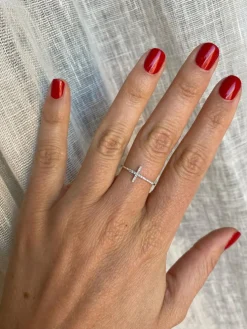 Bague Design Diamant Or