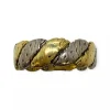 Bague deux ors