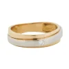 Bague Deux Ors - Diamants