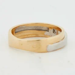 Bague Deux Ors - Diamants