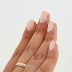 Bague Deux Ors avec Diamants