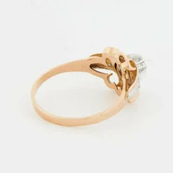 Bague Deux Ors avec Diamants