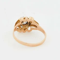 Bague Deux Ors avec Diamants