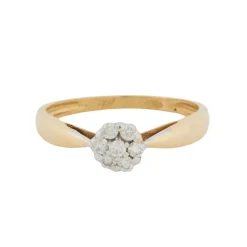 Bague Deux Ors et Diamants