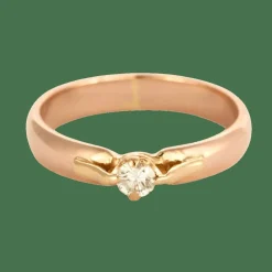 Bague deux ors et Diamant