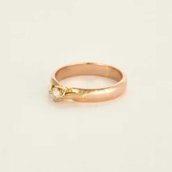 Bague deux ors et Diamant
