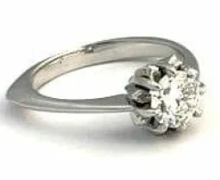 Bague diamant 0,78 carat
