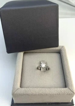 Bague diamant 0,78 carat