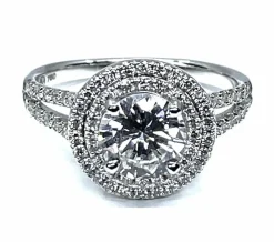 Bague diamant 0,97 carat couleur E